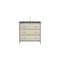 James Martin Vanities 36'' Single Vanity, Sunwashed Oak with Embossed Shagreen w/ 3 CM Parisien Bleu Quartz Top D604-V36-SHG-3PBL - alternate 1